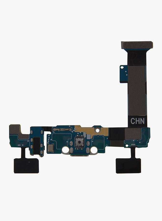 Charging Port Flex Cable For Samsung Galaxy S6 Edge+/G9280 Black/Blue - Image 2