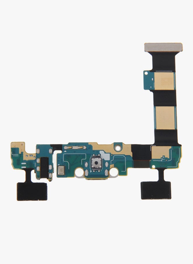 Generic - Charging Port Flex Cable Replacement For Samsung Galaxy S6 Edge Plus/G9280 Green/Gold/Black - Image 1