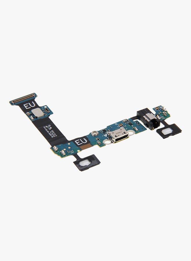 Generic - Charging Port Flex Cable Replacement For Samsung Galaxy S6 Edge Plus/G9280 Green/Gold/Black - Image 1