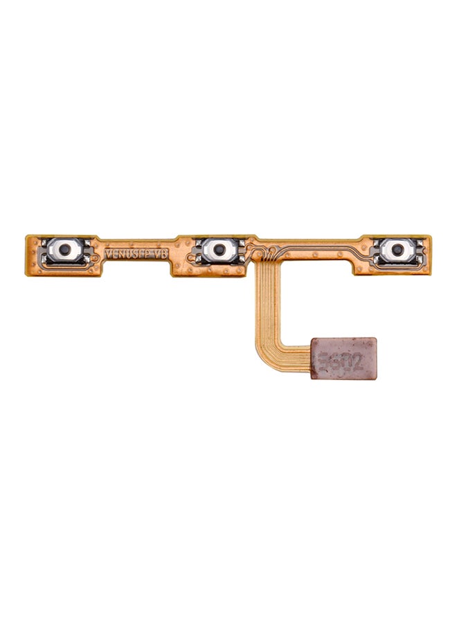 Generic - Power And Volume Button Flex Cable For Huawei P9 Lite Orange/Silver/Black - Image 1