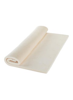 Galaxy Design Cool Tech Memory Foam Mattress Fabric White 200x5x120cm  - Image 1