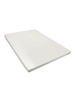 Galaxy Design Luxurious Memory Foam Mattress Fabric White 200x5x200cm 