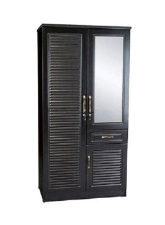 Galaxy Design Wooden Wardrobe Cabinet Black 