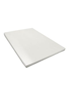 Sleep Fine Luxurious Memory Foam Mattress Fabric White 200x5x120cm 