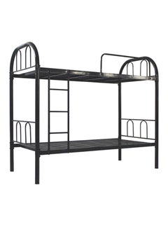 Galaxy Design Metallic Bunk Bed Black 190x90x190centimeter  - Image 1