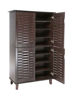 Galaxy Design Wooden Shoe Cabinet Brown  - Image 3
