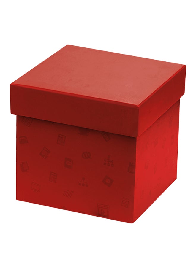 Eco-neutral Expandable Desk Organizer Red - Image 1