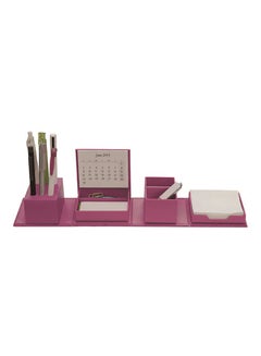 Eco-neutral Expandable Desk Organizer Pink  - Image 3