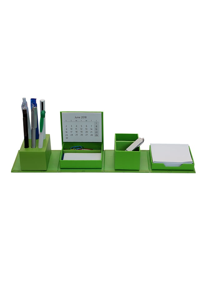 Eco-neutral - Expandable Desk Organizer Eco Green - Image 1