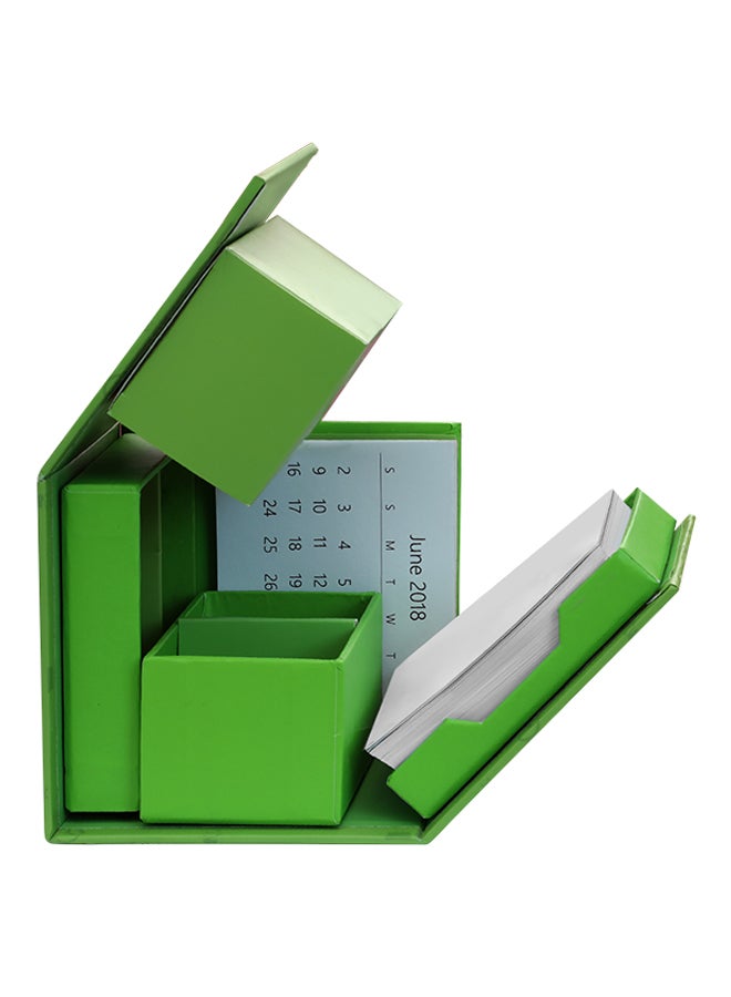 Eco-neutral - Expandable Desk Organizer Eco Green - Image 1