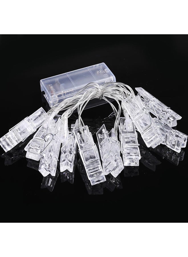 Photo Hanging Clips With LED Lights White 19x11x4centigram - Image 2