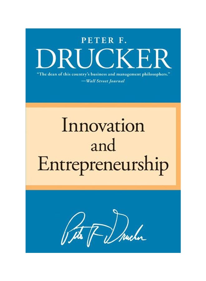 Innovation And Entrepreneurship Paperback English by Peter F. Drucker - 38838 