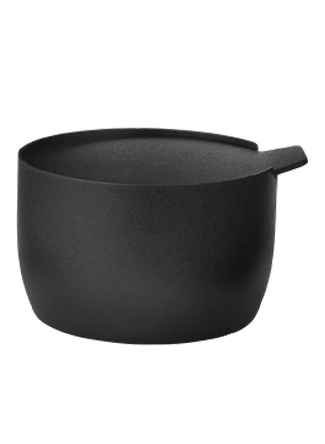 Stelton Collar Sugar Bowl Black 19.6 x 11 x 14.5cm 
