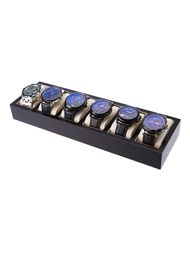 6 Grid Wood Watch Organizer 2018082521 - Image 2