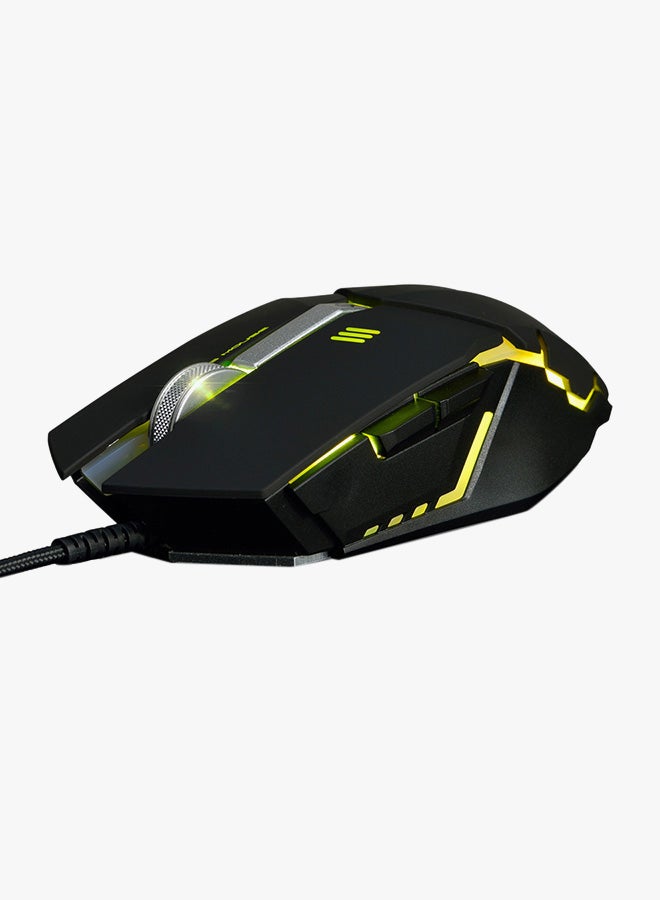 Ajazz LED Light Gaming Mouse Black  - Image 2