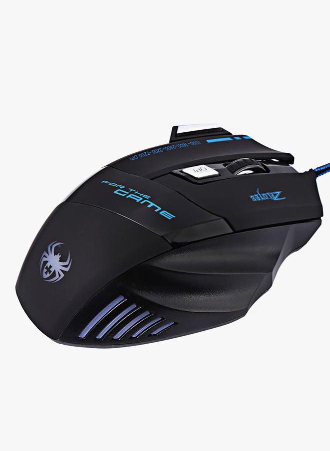 زيلوتس ماوس ألعاب بصري بـ 7 أزرار وإضاءة خلفية أسود - Image 4