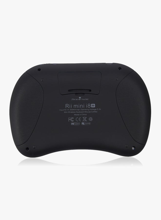 Plus Wireless Mini RC-Keyboard With Touchpad - English Black  - Image 2