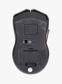 HXSJ Wireless Optical Gaming Mouse Red/Grey  - Image 2