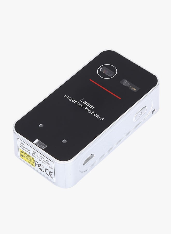 Laser Projection Wireless Virtual Keyboard With Mouse Function Black/White