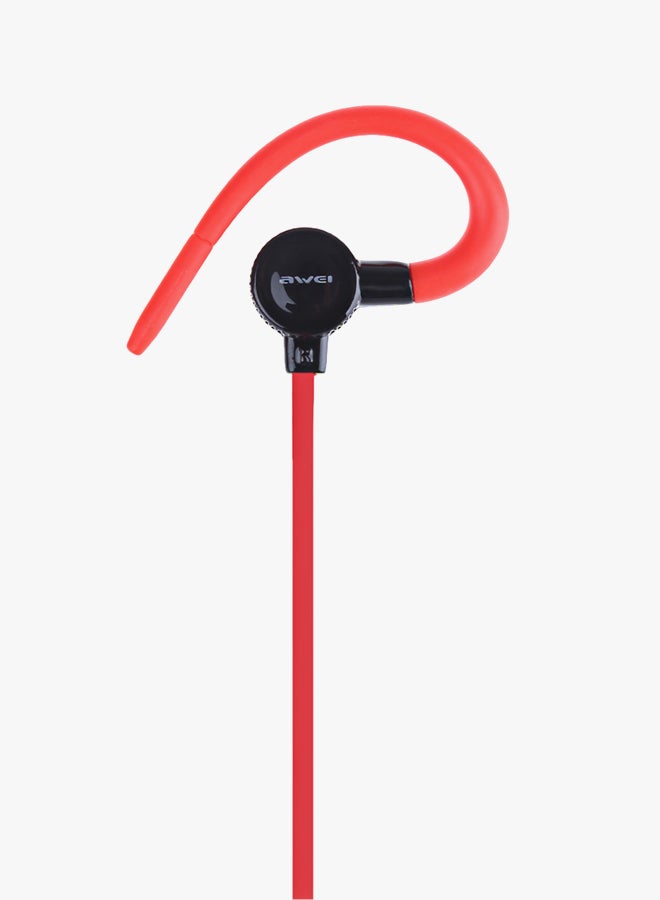 Awei Stereo Sports Bluetooth Wireless In-Ear Earphone Black - Image 4