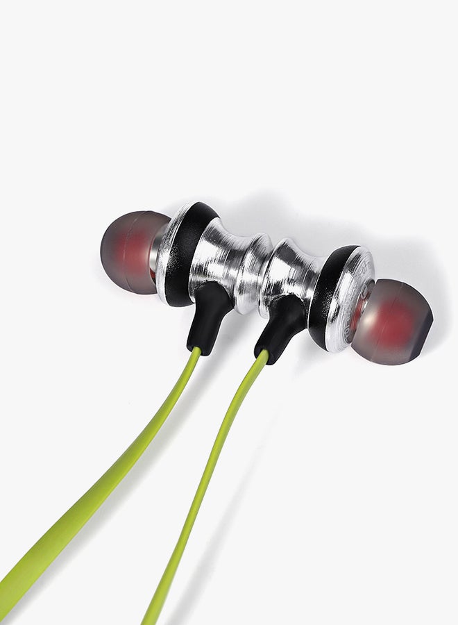 Awei Sports Bluetooth Wireless In-Ear Earphone Green - Image 3