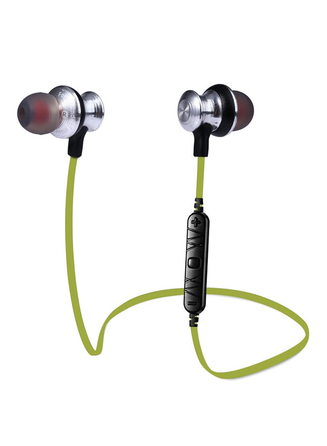 Awei Sports Bluetooth Wireless In-Ear Earphone Green - Image 1