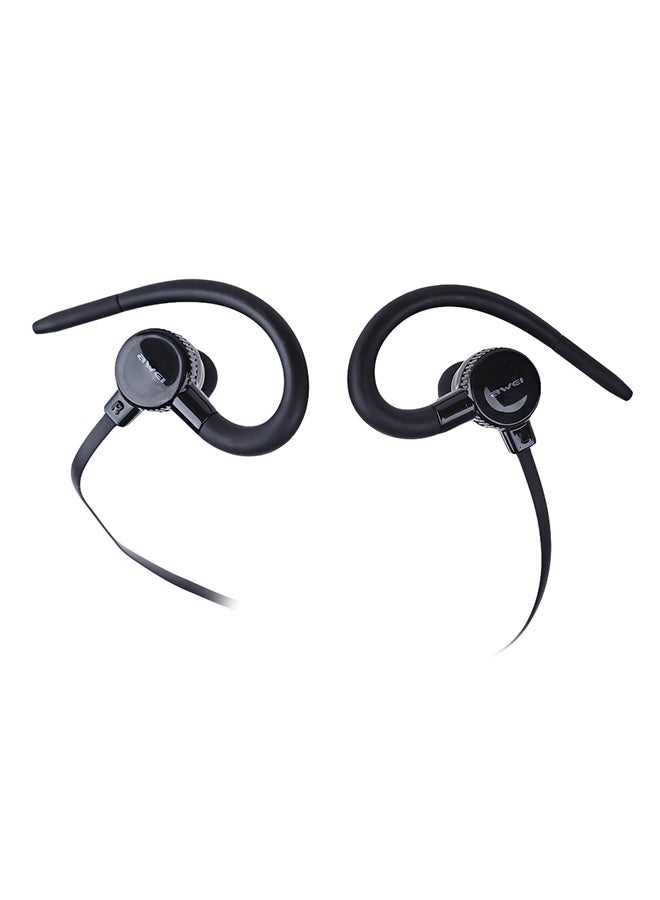 Awei Bluetooth Wireless In-Ear Headphone Black - Image 1