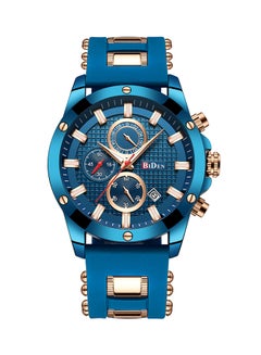 BIDEN Men's Water Resistant Stainless Steel Chronograph Watch Biden0140  - Image 1
