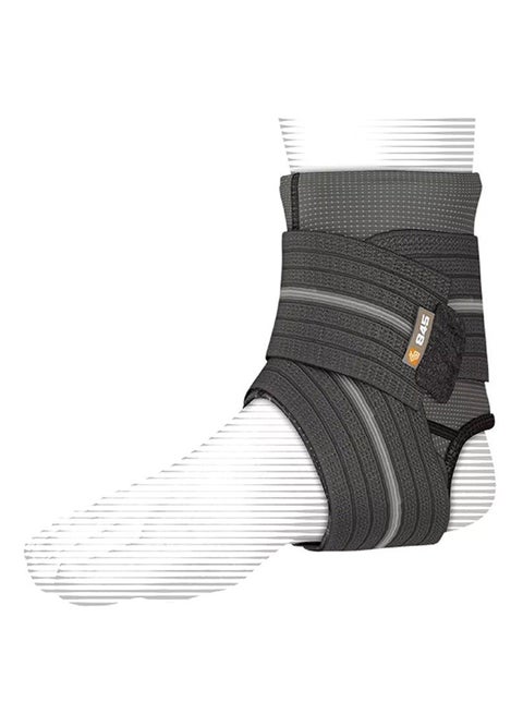 Ankle Sleeve With Compression Wrap Medium