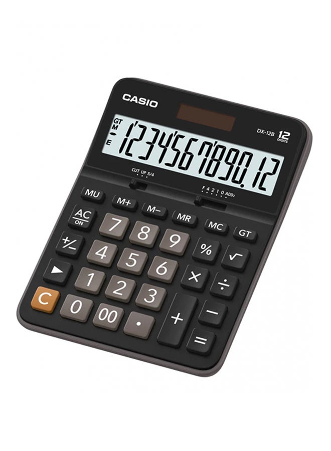 CASIO Essential 12-Digit Basic Calculator Black