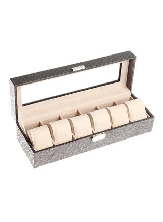 unisex 6 Piece Synthetic Leather Watch Organizer Case band-002298 - v1535118922/N16607209A_1