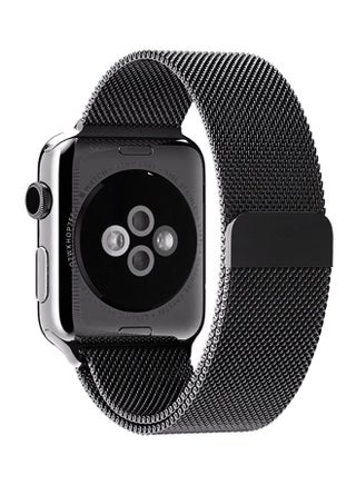 Stainless Steel Replacement Band For Apple Watch Series 3/2/1 Black - v1535119020/N16607624A_1