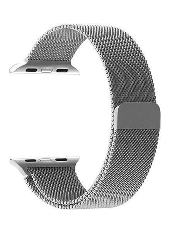 Generic - Stainless Steel Band Apple Watch 38 mm Silver - Image 1