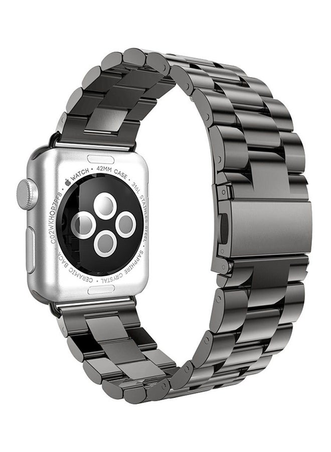 Stainless Steel Band For Apple Watch 38 mm Black
