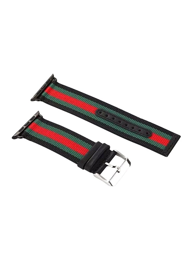 Replacement Leather Band For Apple Watch Series 3/2/1 Multicolour