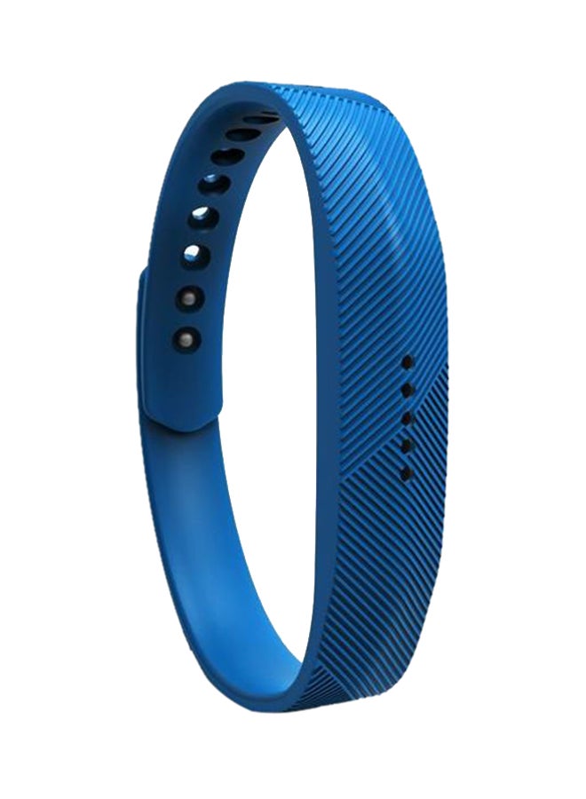 Silicone Strap For Fitbit Flex 2 Blue