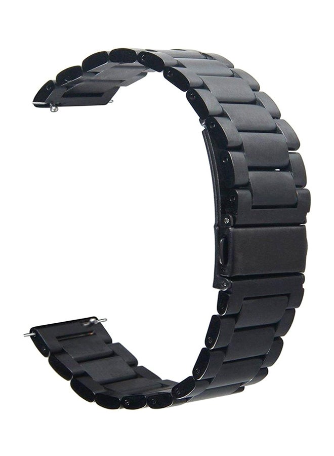 Stainless Steel Band For Samsung Gear S3 Classic / S3 Frontier Black
