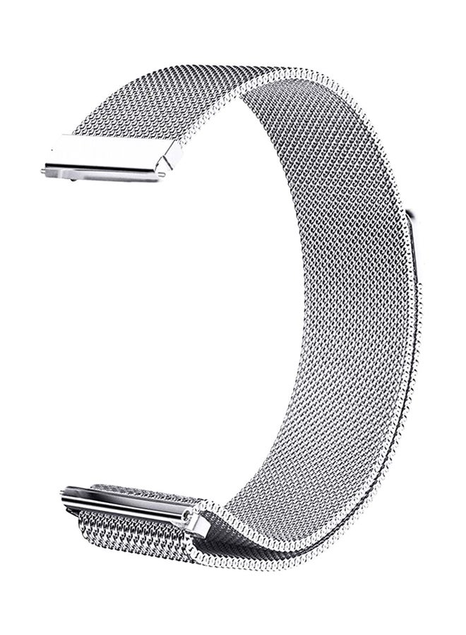 Stainless Steel Band For Samsung Gear S3 Classic / S3 Frontier 22mm Silver