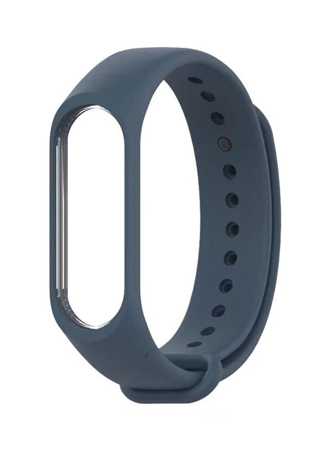 Silicone Band For Xiaomi Mi Band 3 Blue 