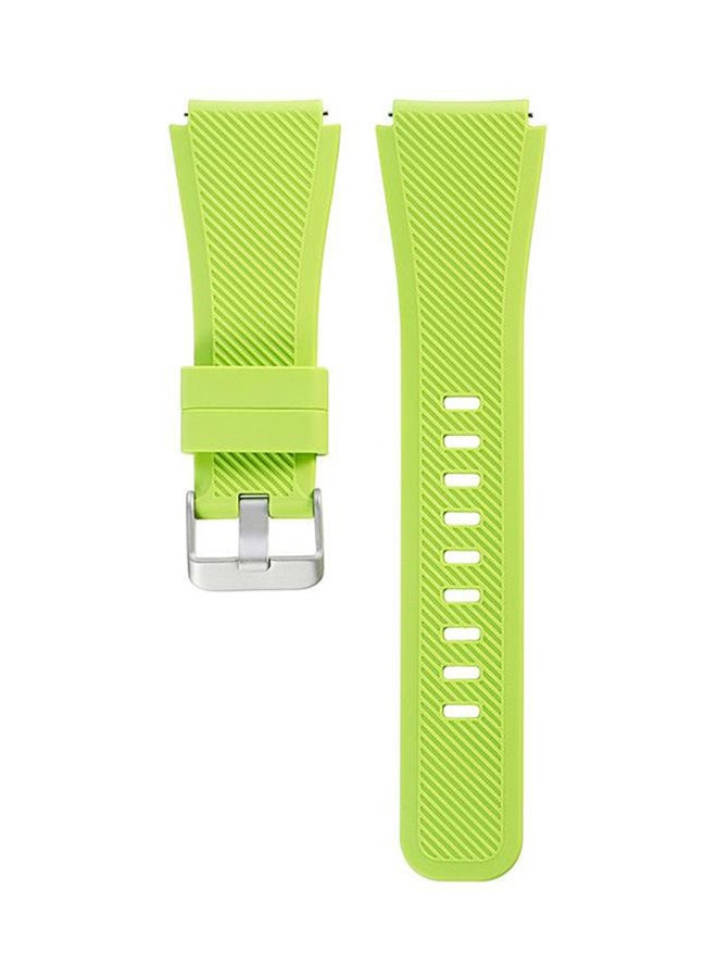 Silicon Band For Gear S3 Frontier / Classic Green