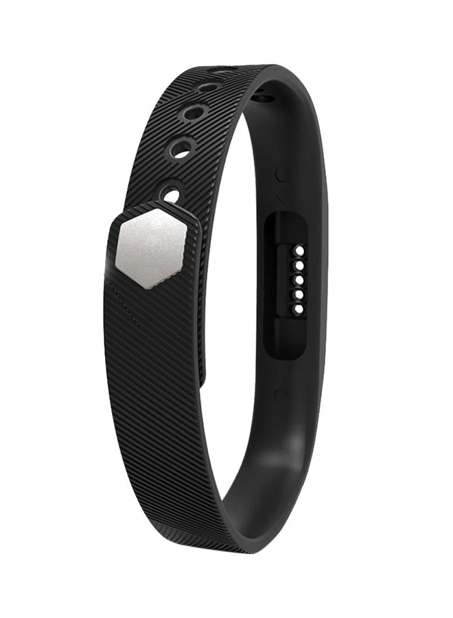 Silicone Band For Fitbit Flex 2 Black