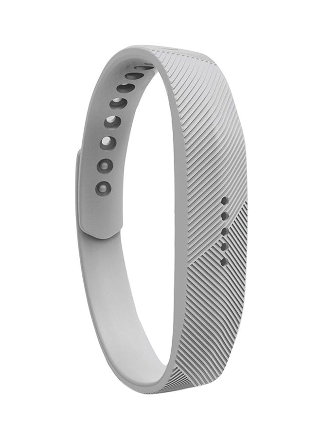 Generic - Replacement Silicone Band For Fitbit Flex 2 Grey - Image 1