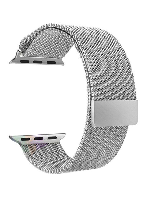 Stainless Steel Band For Apple Watch 38 mm Silver
