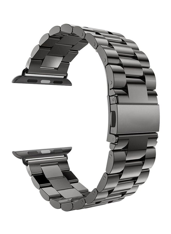 Stainless Steel Band For Apple Watch Black