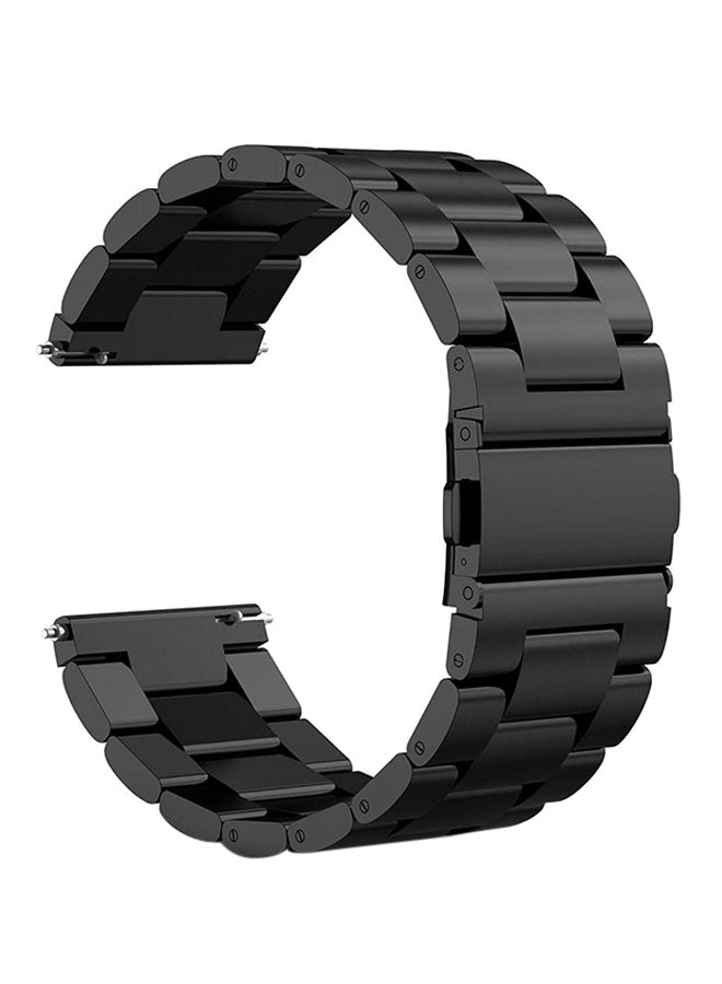 Stainless Steel Band For Samsung Gear S3 Watch Black