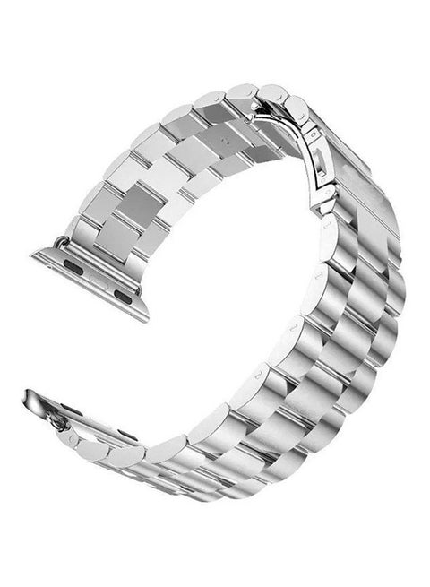 Stainless Steel Band For Apple Watch 38 mm Silver