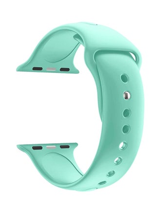 Silicone Band For Apple Watch 38 mm Green - v1535119616/N16610453A_1