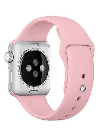 Silicone Band For Apple Watch 38 mm Pink - v1535119660/N16610718A_1