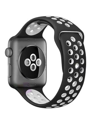 Silicone Band For Apple Watch 38 mm Black - v1535119666/N16610773A_1