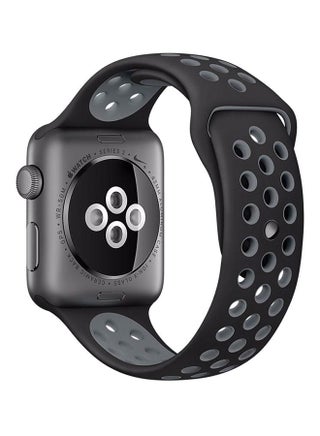 Siicone Strap For Apple Watch 42 mm Black/Grey - v1535119670/N16610829A_1